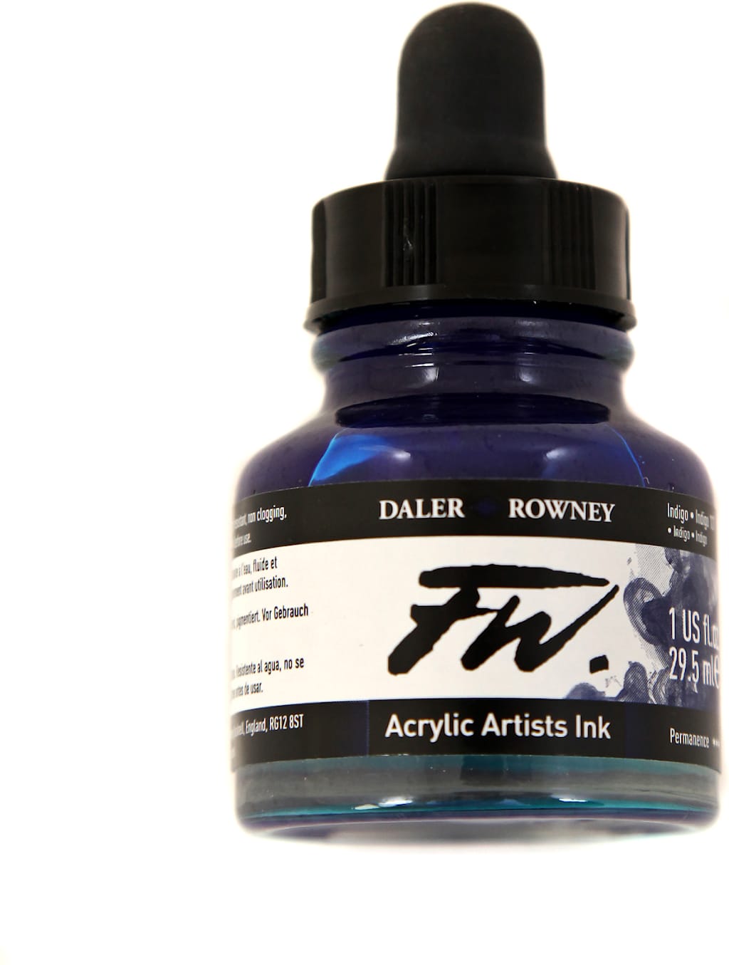 FW ACRYLIC INK 1OZ INDIGO