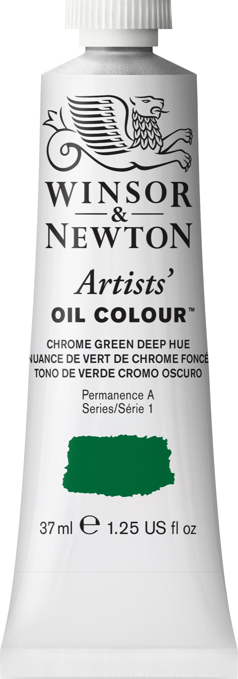 ARTIST OIL COLOR 37ML CHROME GREEN DEEP HUE