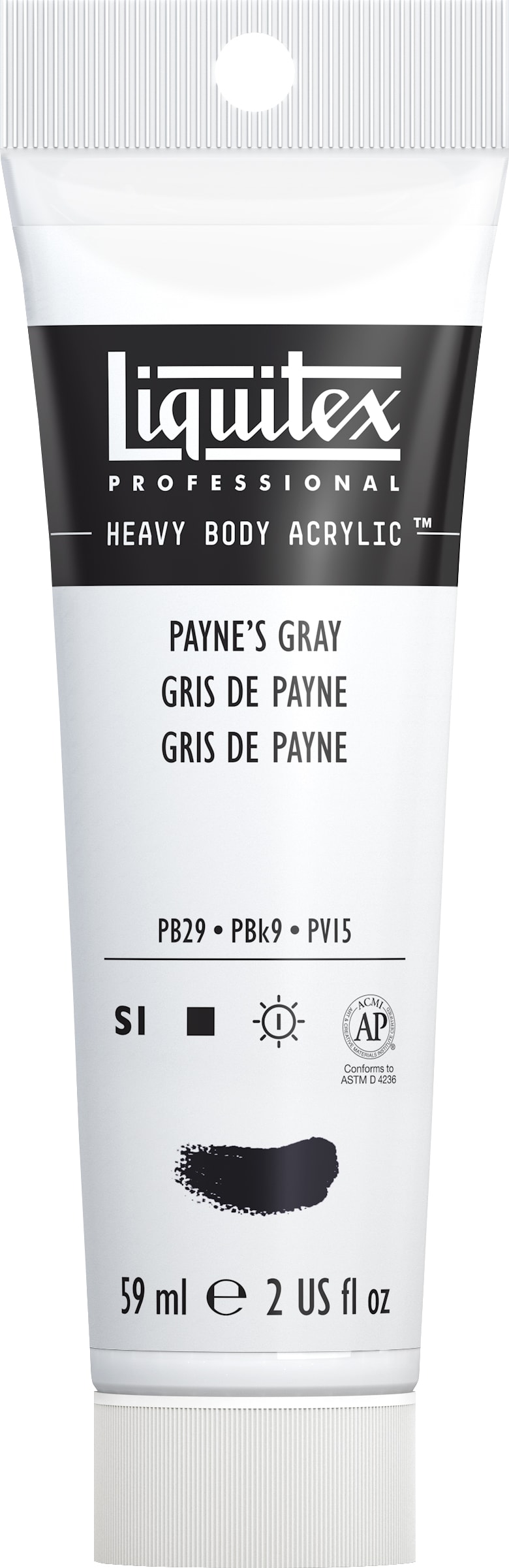 Heavy Body Acrylic 2oz Paynes Gray