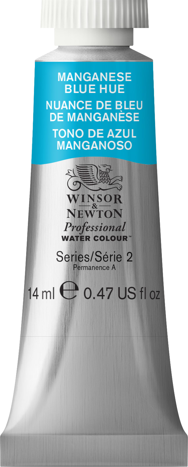 Professional Watercolor 14mL Manganese Blue Hue