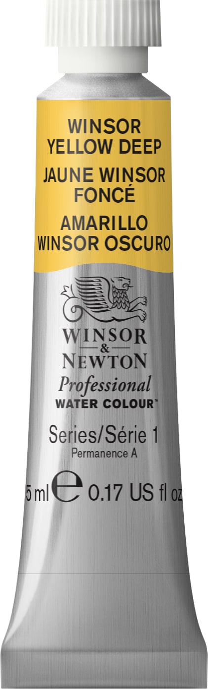 PROFESSIONAL WATERCOLOR 5ML WINSOR YELLOW DEEP