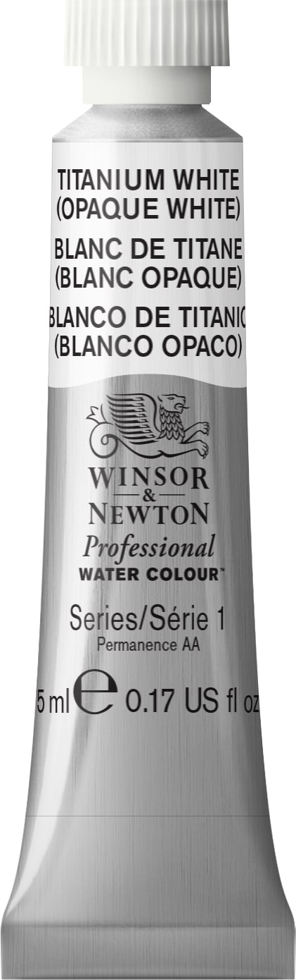 Professional Watercolor 5mL Titanium White