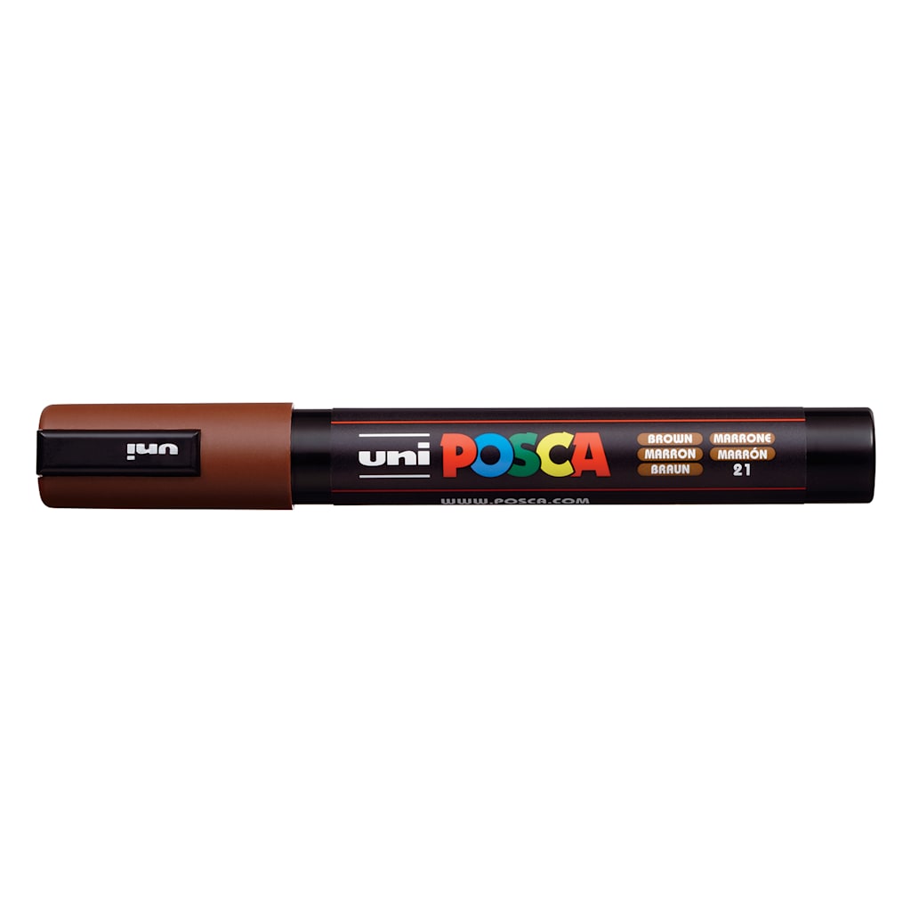 P MARK 5M MED BROWN