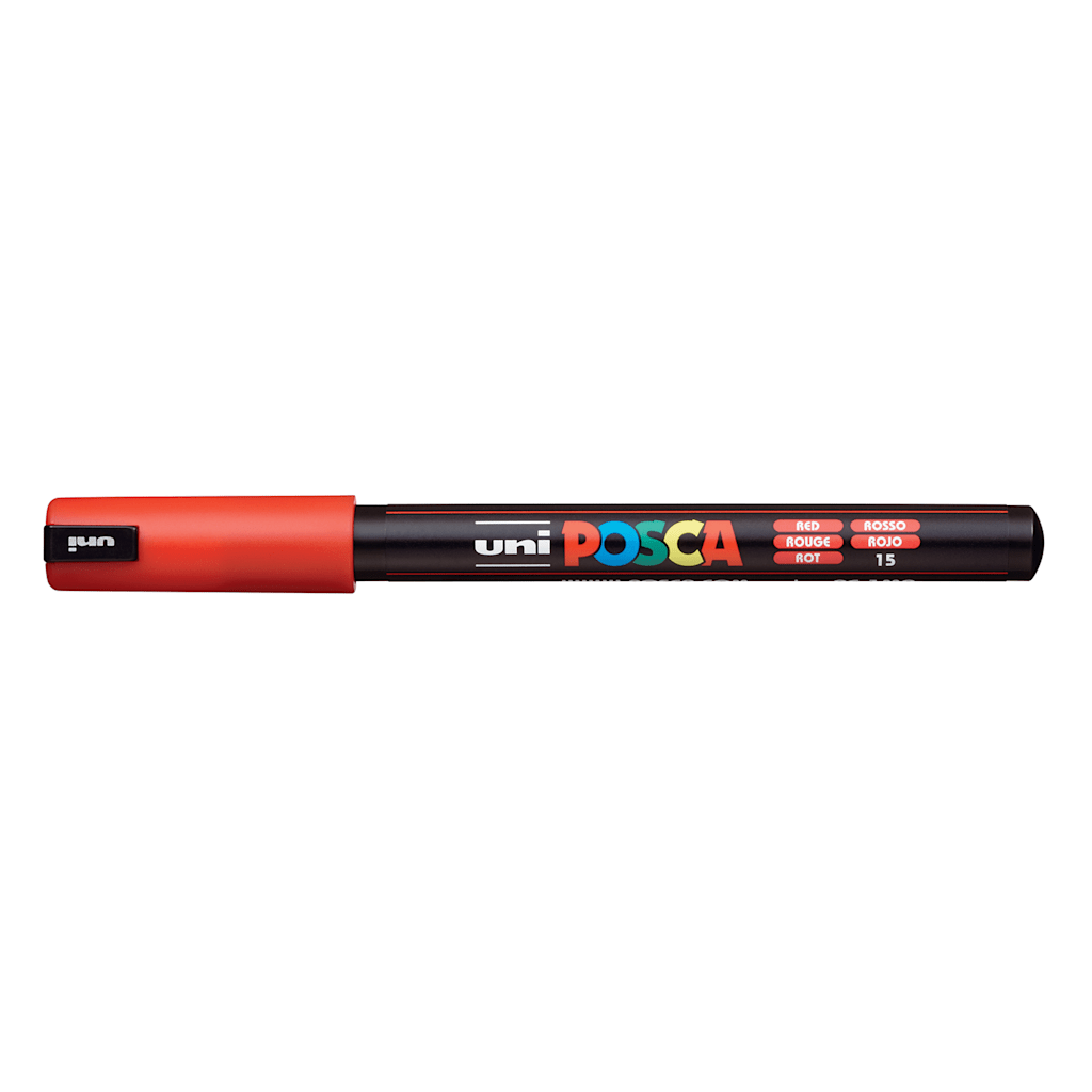 Posca Paint Marker PC-1Mr Extra Fine Red