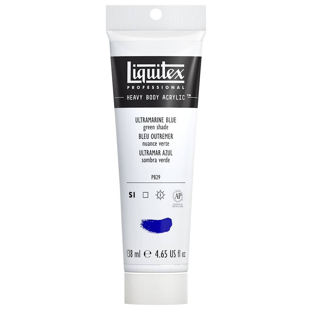 HEAVY BODY ACRYLIC 4.65OZ TUBE ULTRAMARINE BLUE