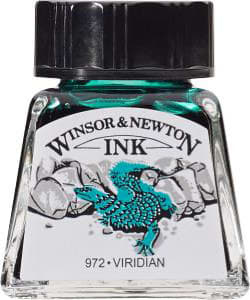 DRAWING INK 1/2 OZ VIRIDIAN