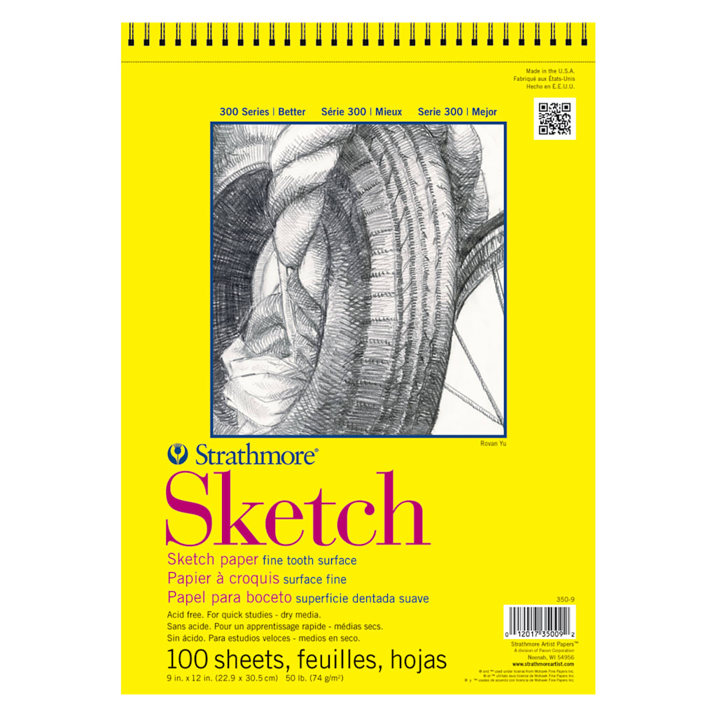 SKETCH 50# 9X12SB 100SH