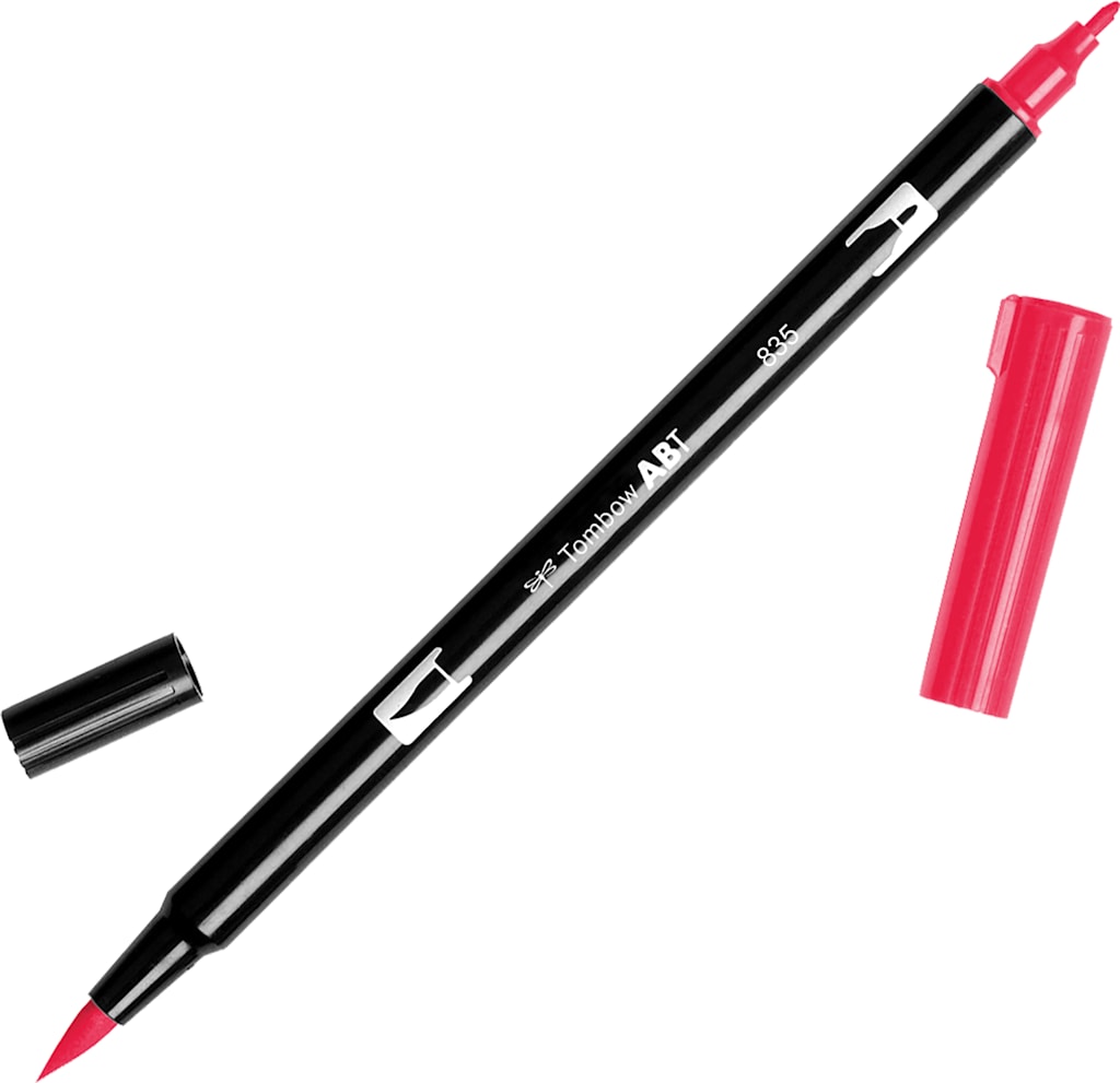 ABT DUAL BRUSH 835 PERSIMMON