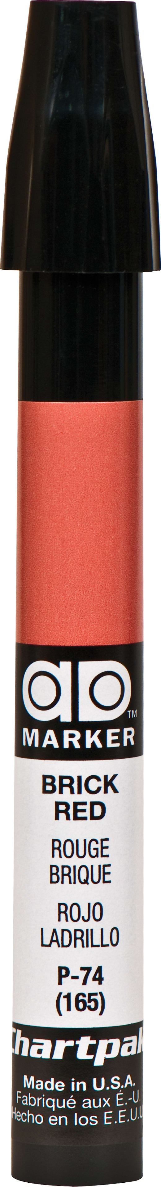 AD MARKER BRICK RED