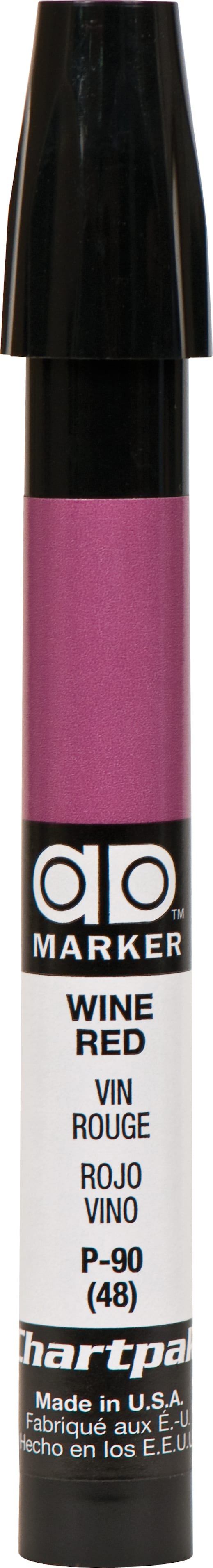 AD MARKER WINE RED