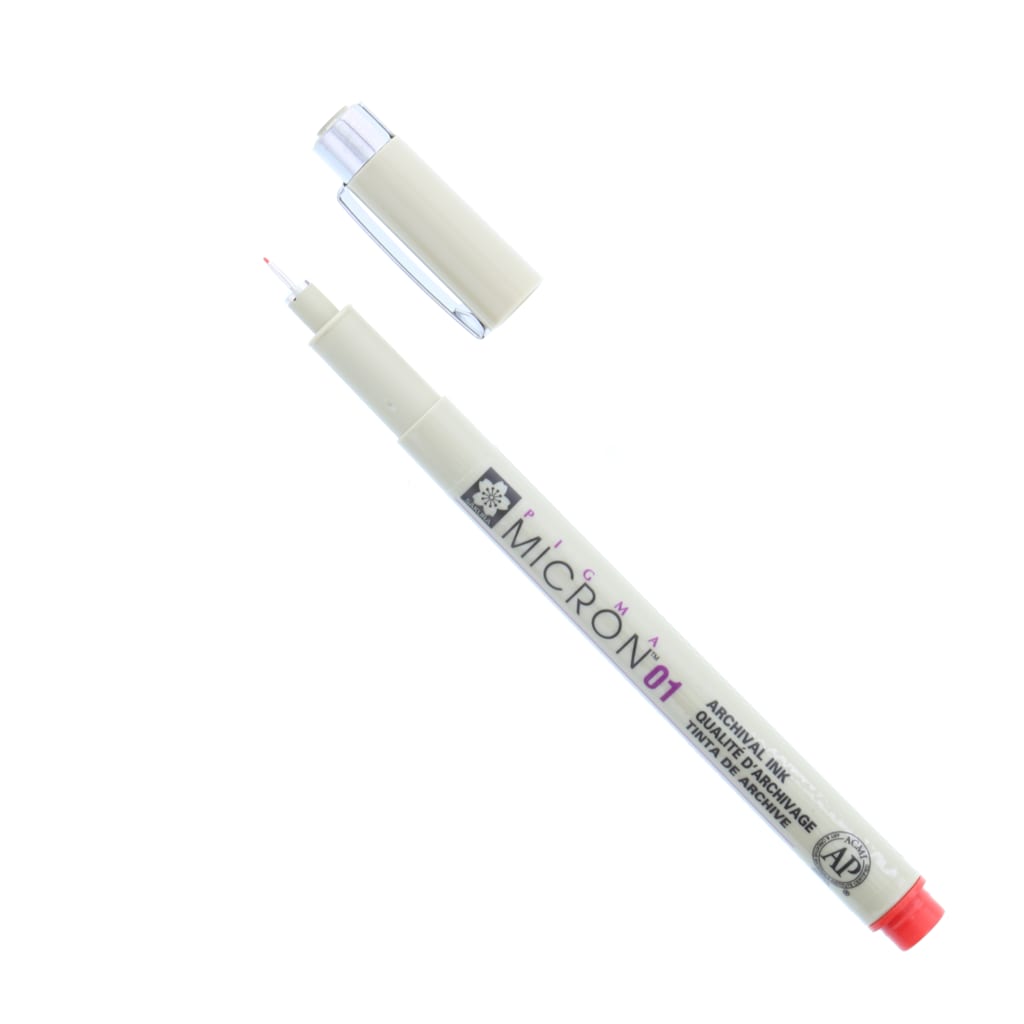 MICRON PEN .25MM RED
