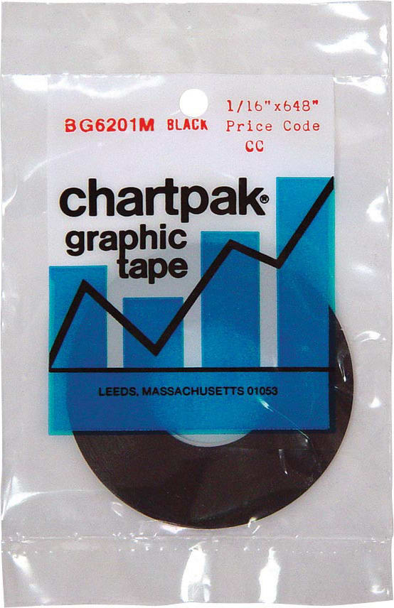 SPEC-TAPE BLK MATTE 1/16X648IN