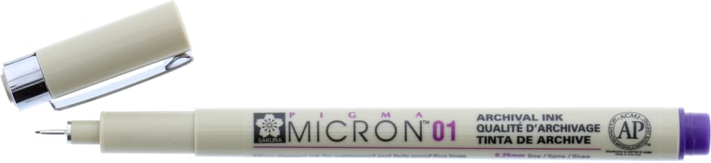 MICRON PEN .25MM PURPLE