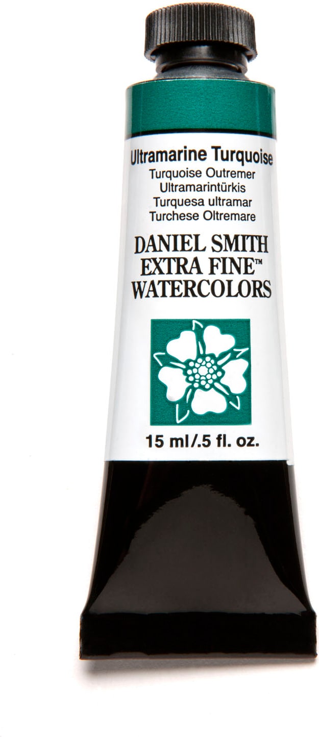 DANIEL SMITH WATERCOLOR 15ML ULTRAMARINE TURQUOISE