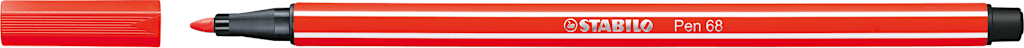 STABILO PEN 68 LIGHT RED