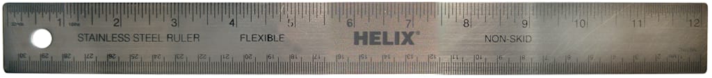RULER STAINLESS STEEL CORKBACK 12 INCH