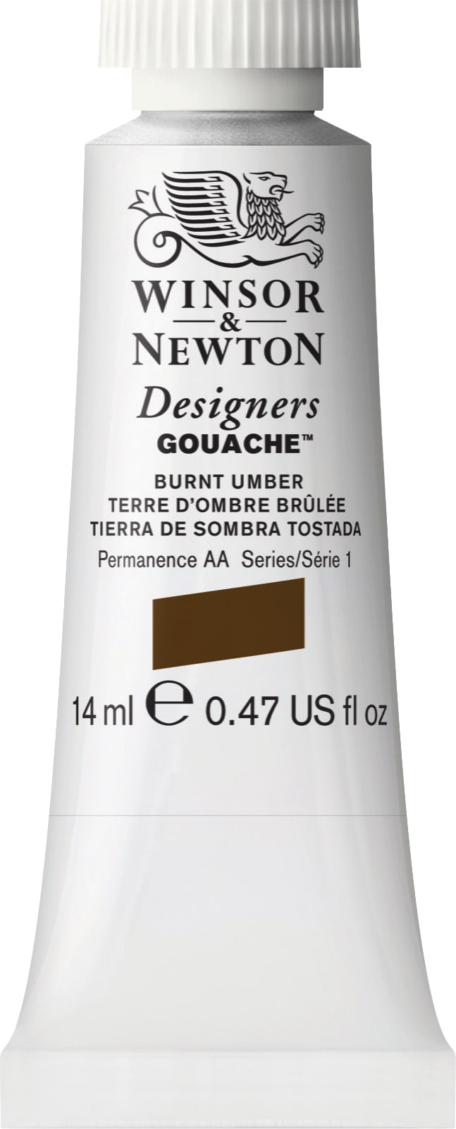 Designer Gouache 14mL Burnt Umber