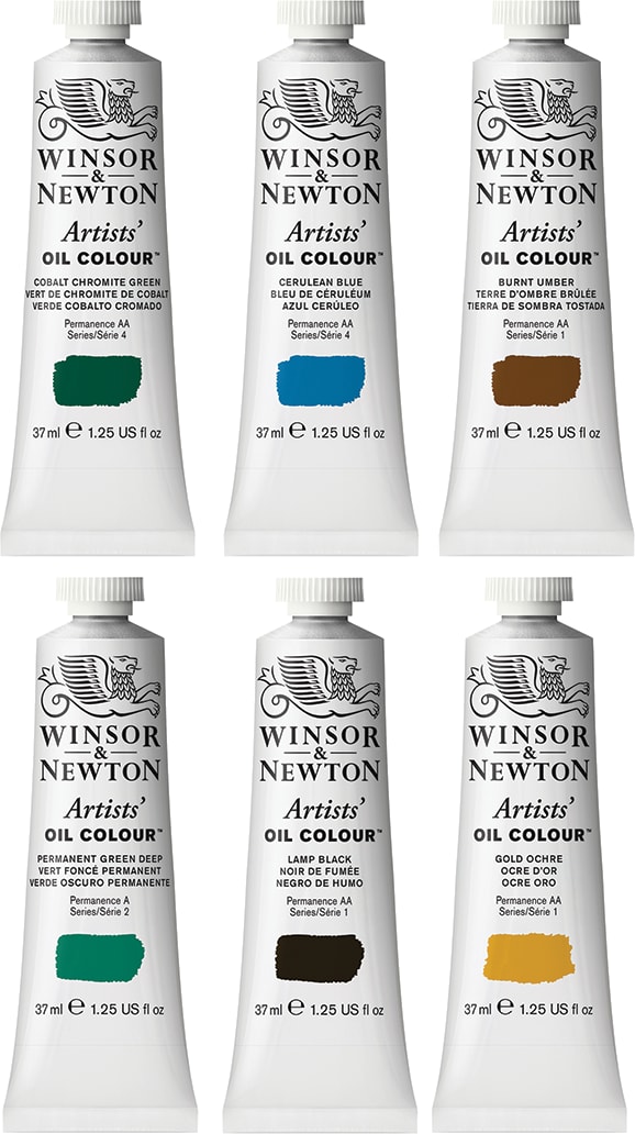 Artist Oil Color 37 mL Raw Umber