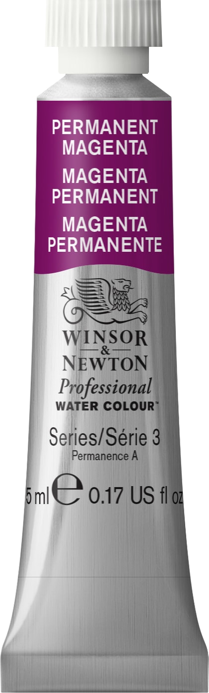 Professional Watercolor 5mL Permanent Magenta