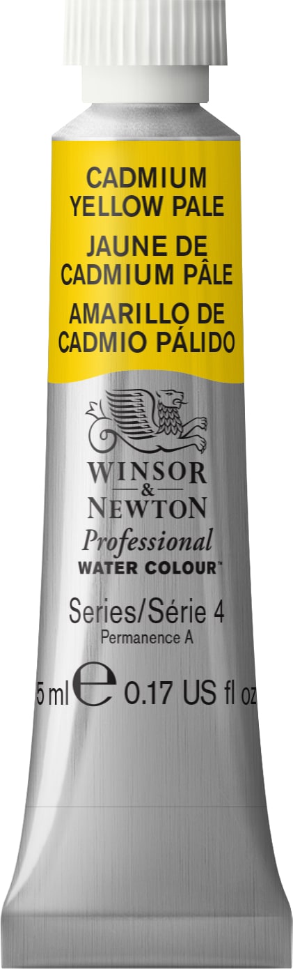 Professional Watercolor 5mL Cadmium Yellow Pale