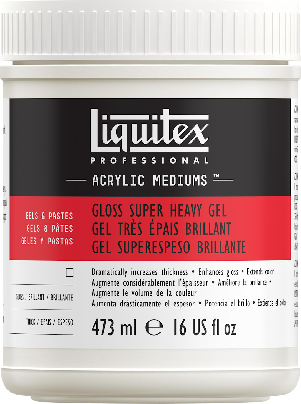 Gloss Super Heavy Gel  16Oz
