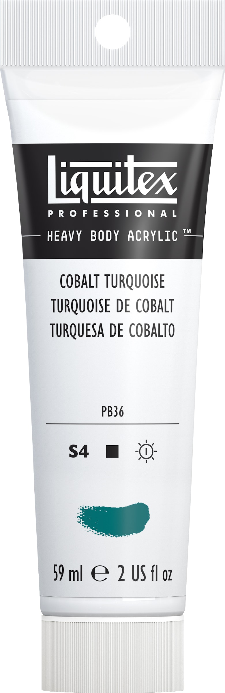 Heavy Body Acrylic 2oz Cobalt Turquoise