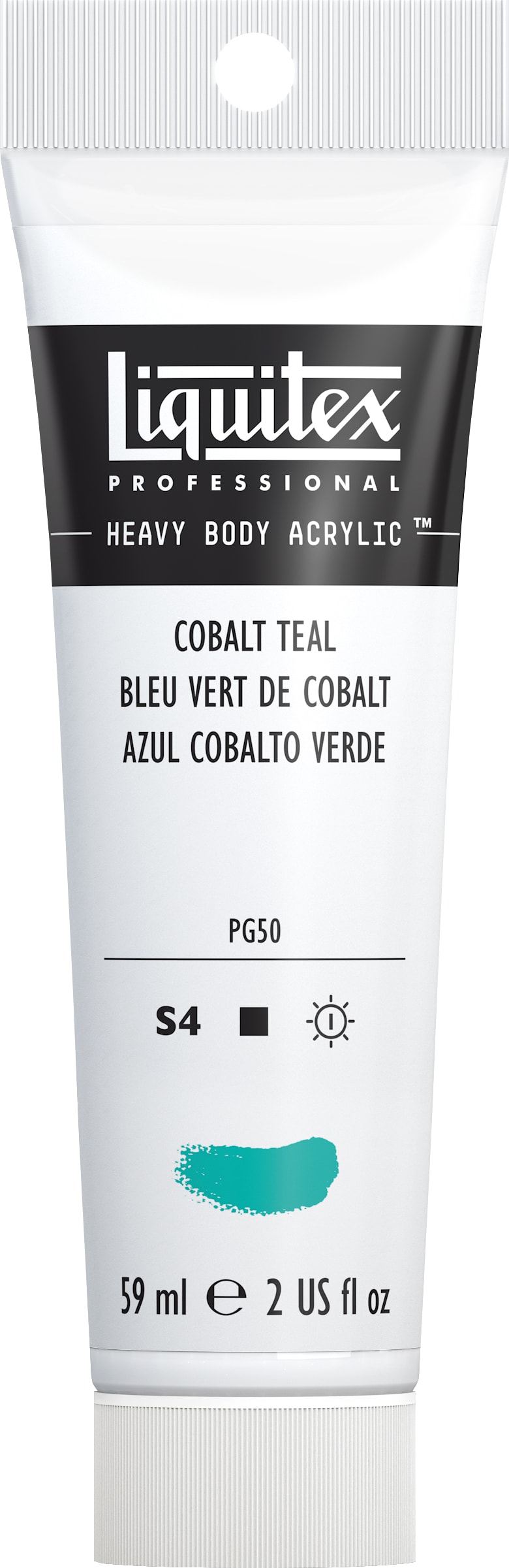 Heavy Body Acrylic 2oz Cobalt Teal
