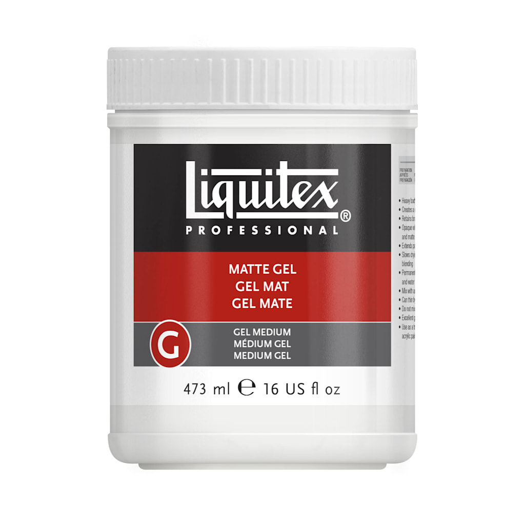 MATTE GEL MEDIUM 16OZ
