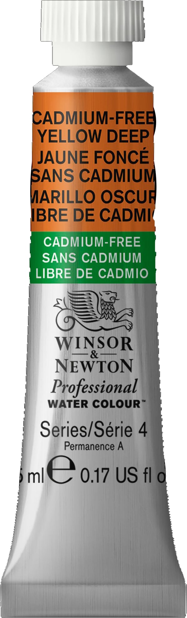 PROFESSIONAL WATERCOLOR 5ML CADMIUM FREE YELLOW DEEP
