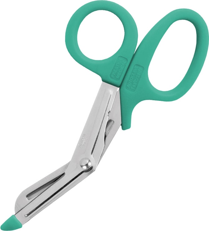 5.5IN NURSE UTILITY SCISSOR-SLIDE PACK-TEAL