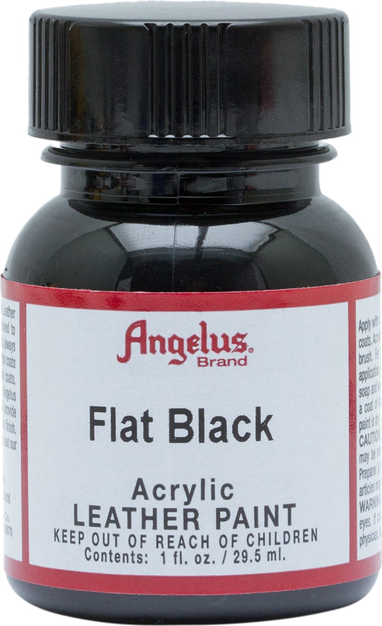 ANGELUS STANDARD PAINT 1OZ FLAT BLACK