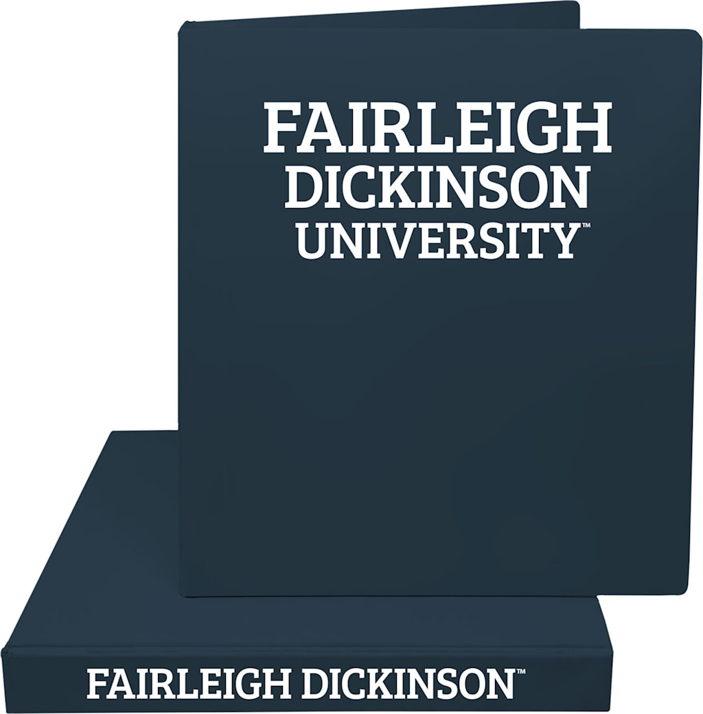 Fairleigh Dickinson University 1'' Vinyl Binder