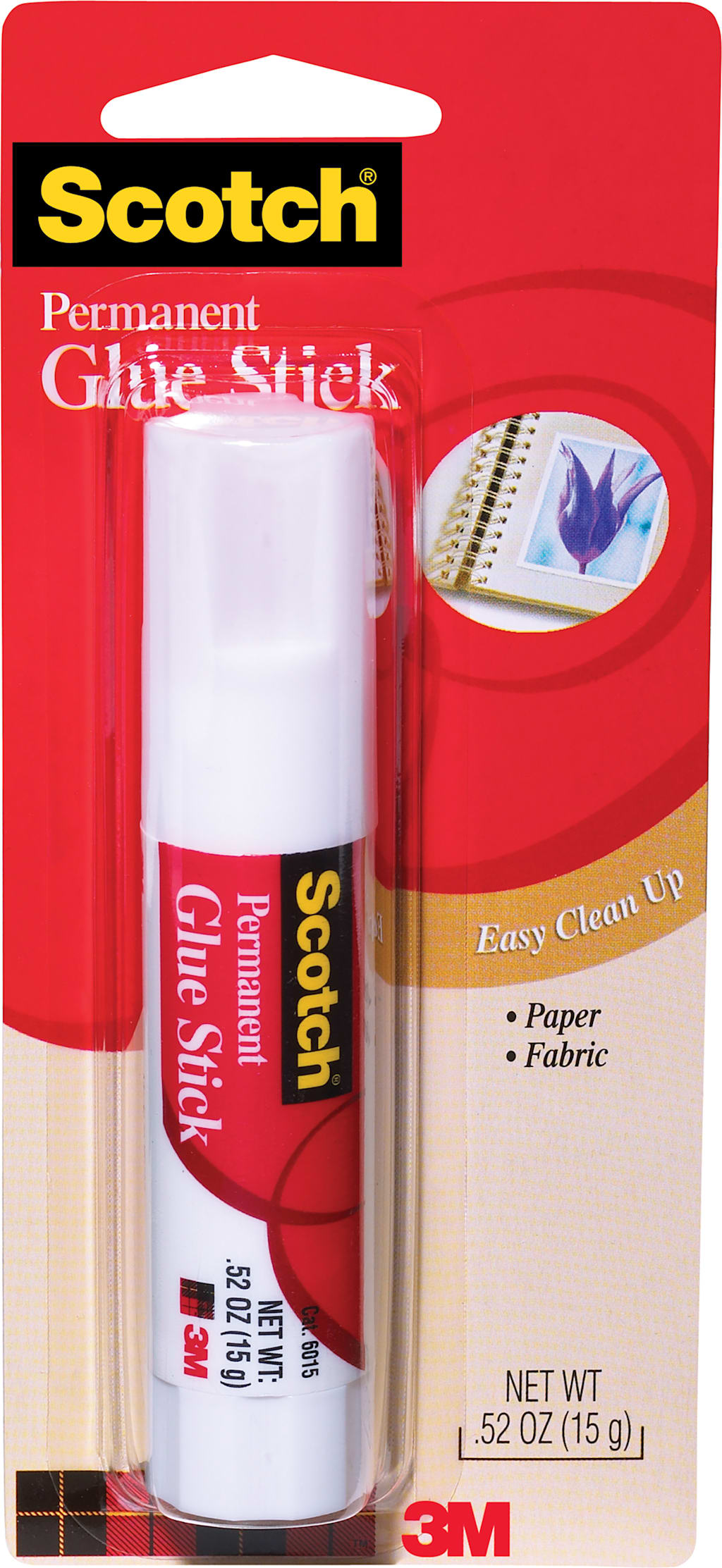 GLUE STICK 6015 WHITE .45 OZ