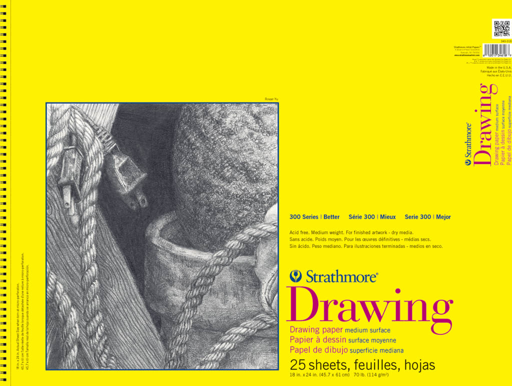 DRAW 70#MED 9X12SB 25SH