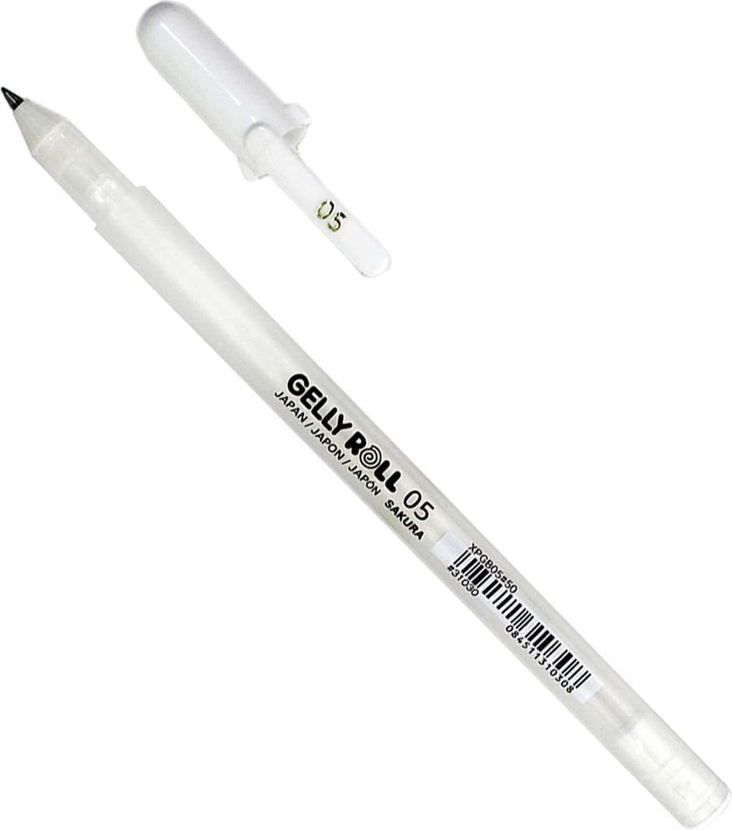 GELLYROLL PEN FINE WHITE