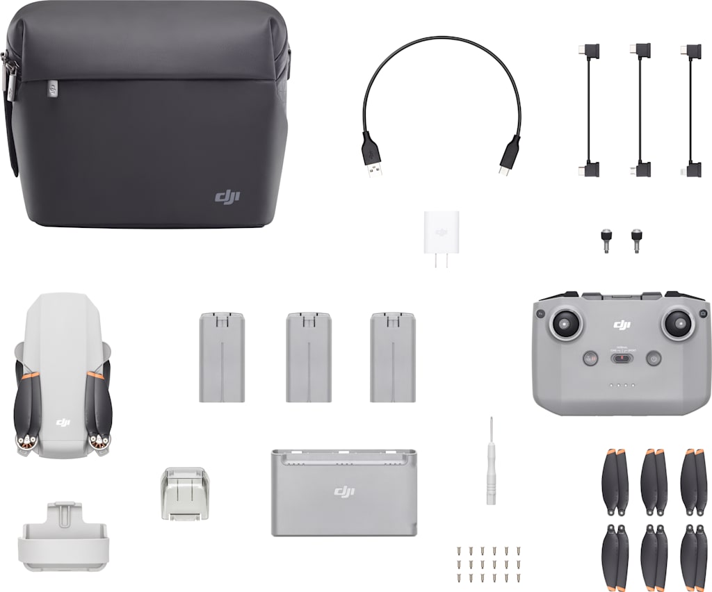 DJI Mavic Mini 2 Fly More Combo Drone  9.9x7.4x5.9in , Gray - ONLINE ONLY