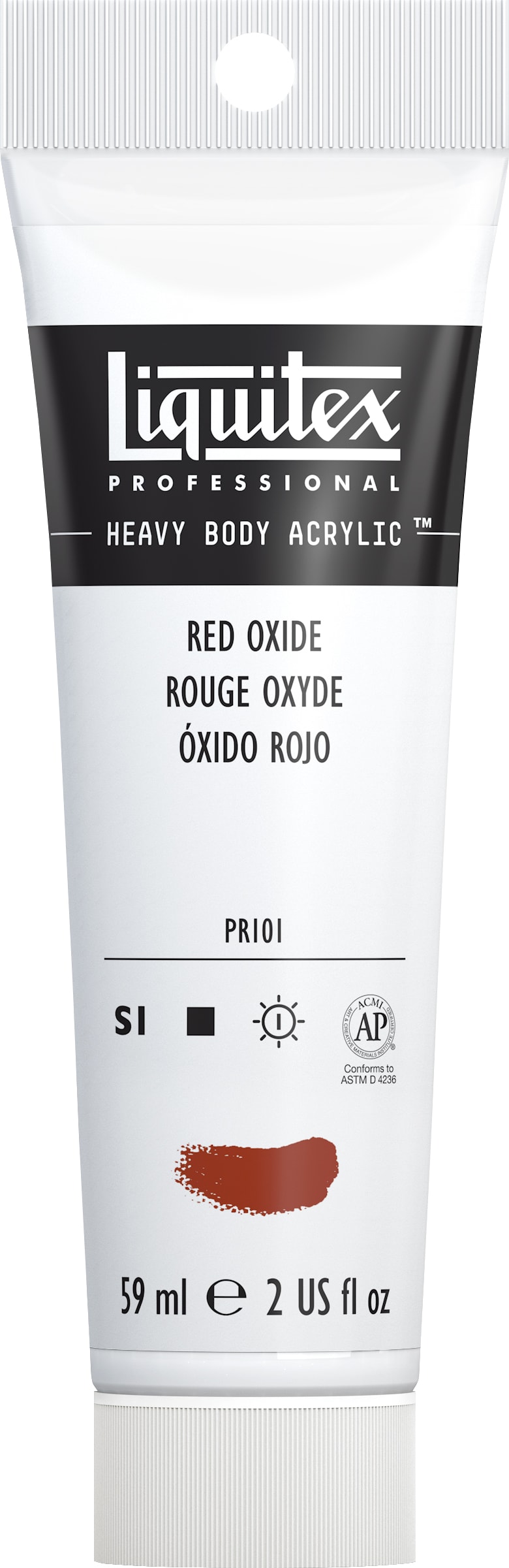 Heavy Body Acrylic 2oz Red Oxide