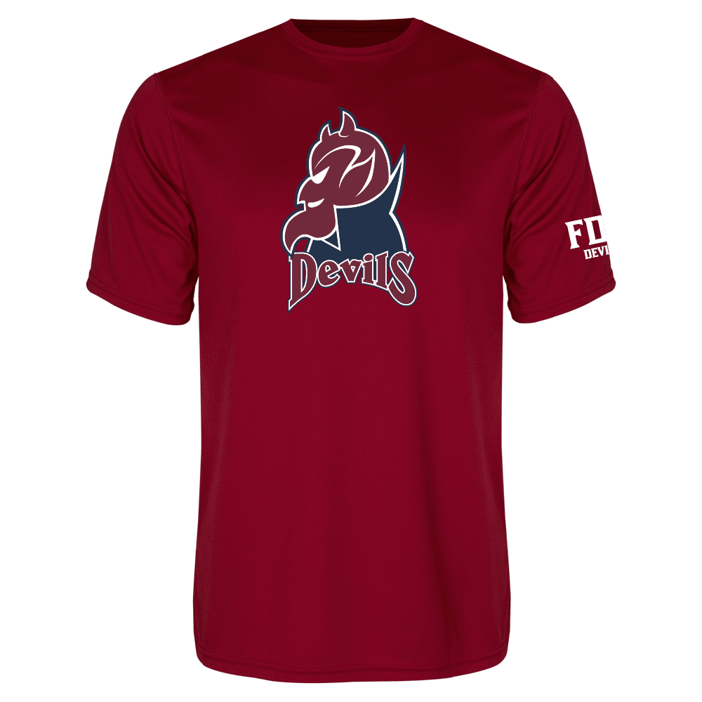 FDU Devils Performance Tee FDU Devils Mascot - ONLINE ONLY