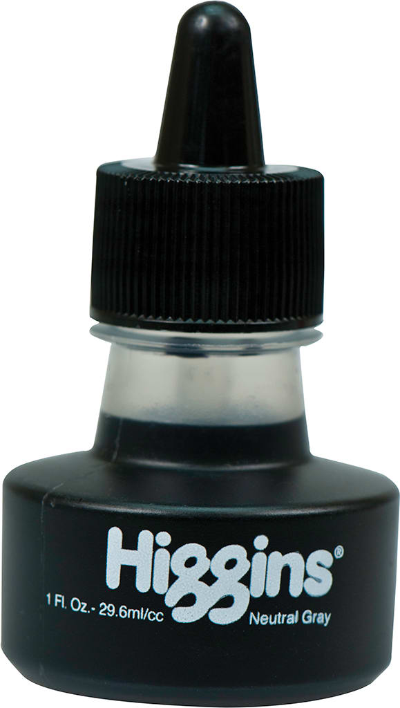 HIGGINS INK NEUTRAL GRAY WATERPROOF 1 OZ