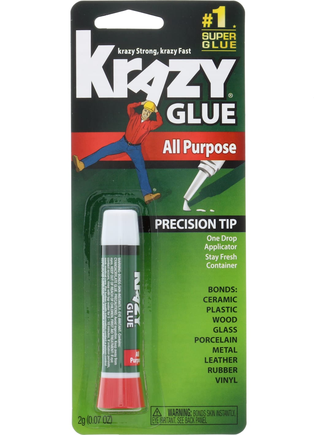 KRAZY GLUE TUBE 2 GRAM