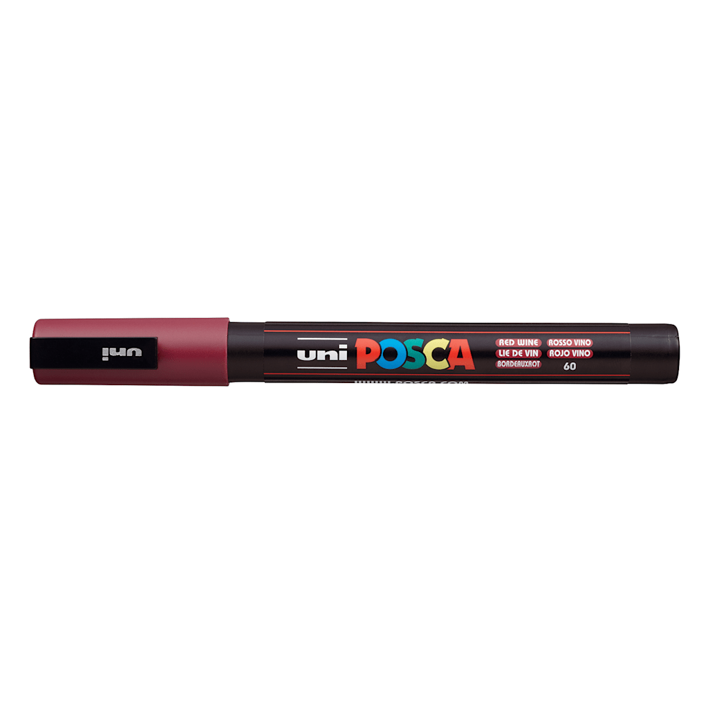 Posca Paint Marker PC-3M Fine Red Wine