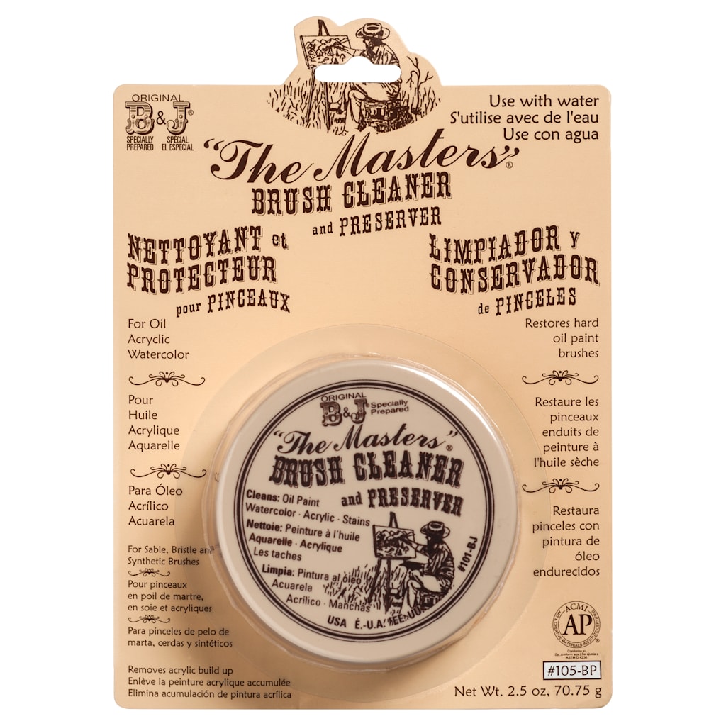MASTER BRUSH CLEANER 2.5 OZ  CARDED