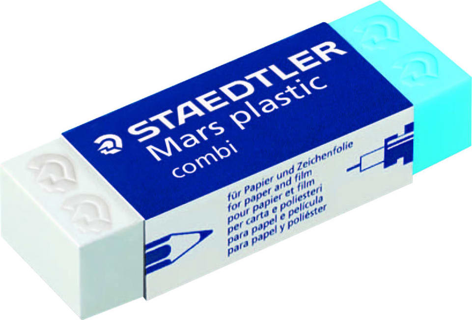 MARS PLASTIC COMBI ERASR 20/BX