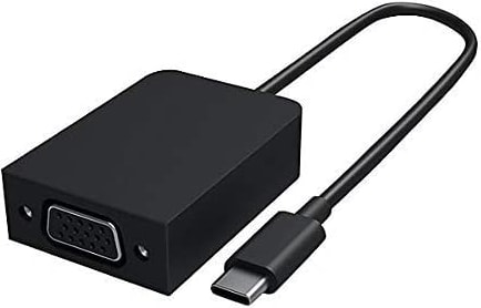 Microsoft Surface USB-C to VGA External Video Adapter, Black - ONLINE ONLY