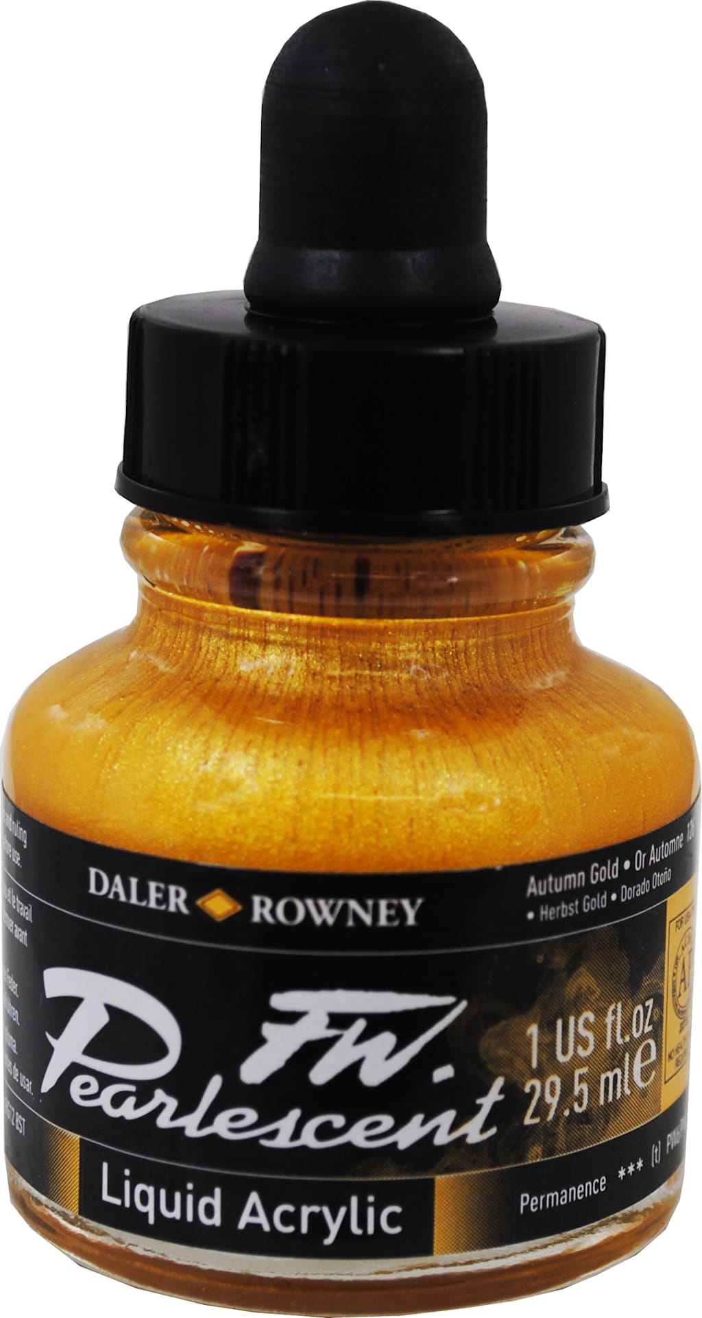 PEARLESCENT INK  1 OZ AUTUMN GOLD