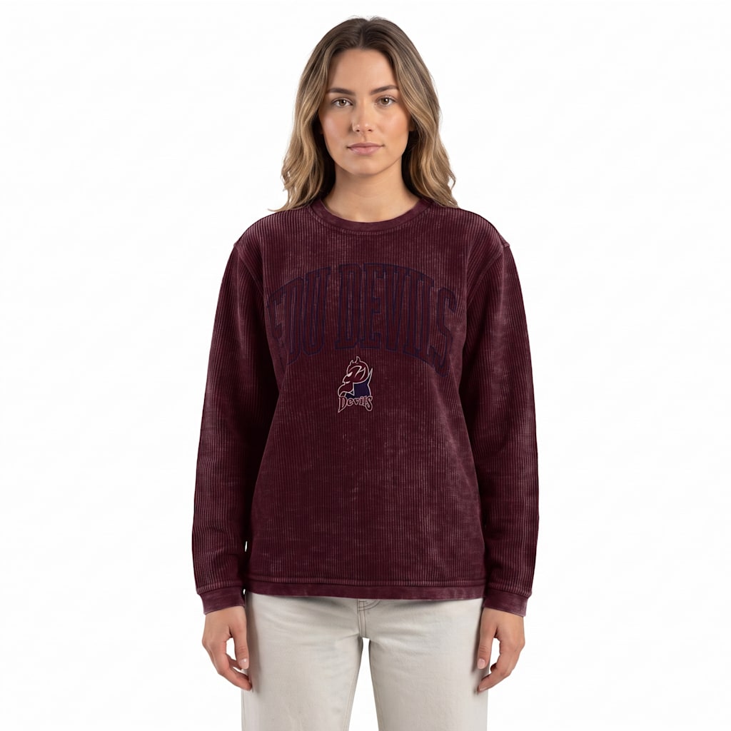 Fairleigh Dickinson University Women's Corded Crewneck