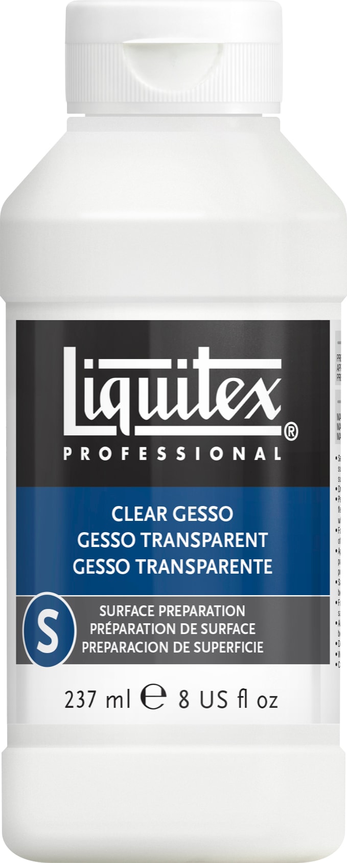 ACRYLIC CLEAR GESSO 8OZ