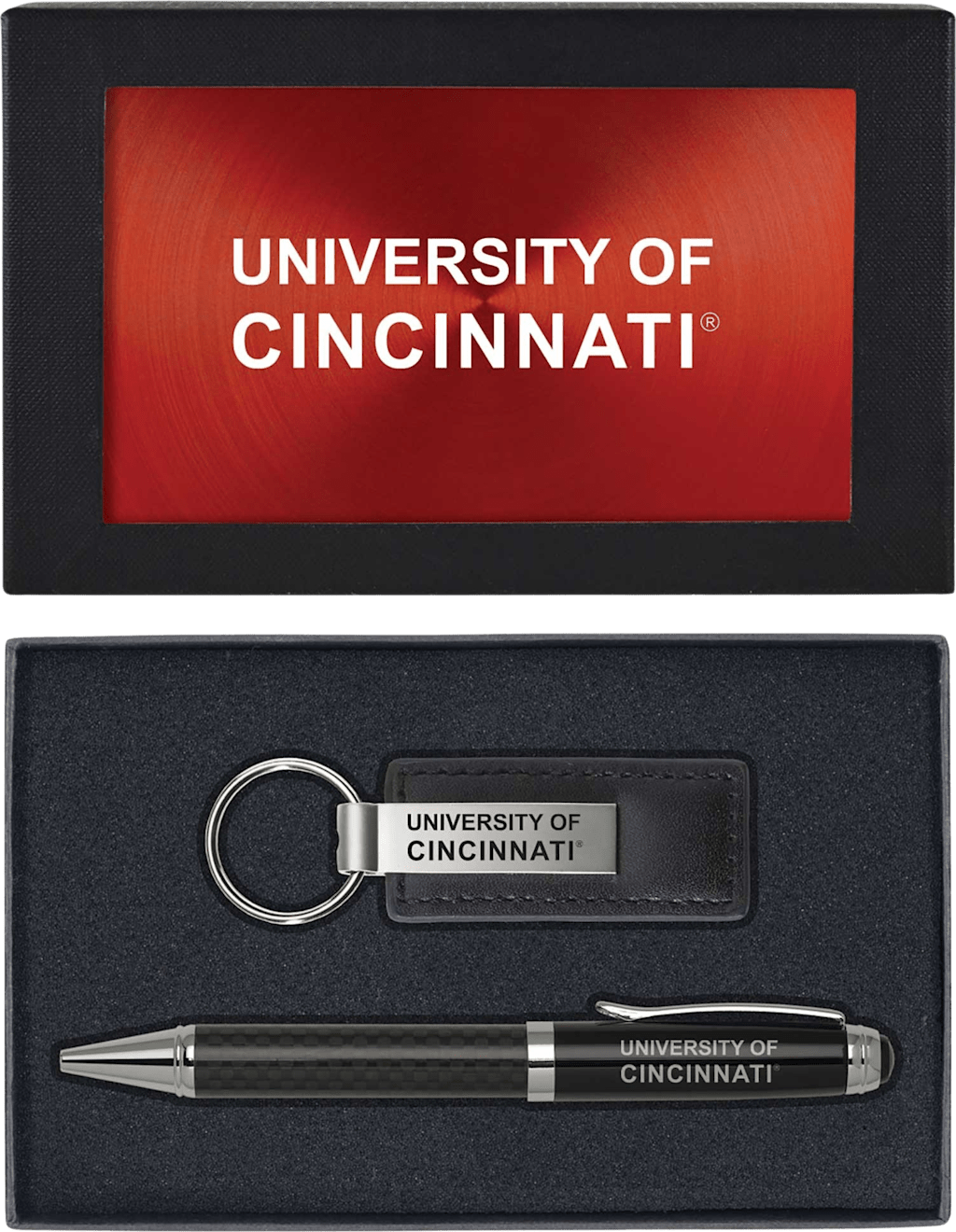 University of Cincinnati Pen and Key Chain Set