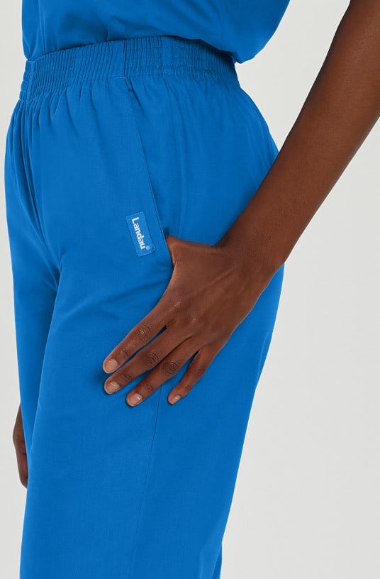 POCKET ELASTIC PANT RBLU XSM