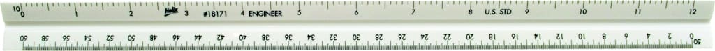 Plastic Engineering Triange Scale For Students